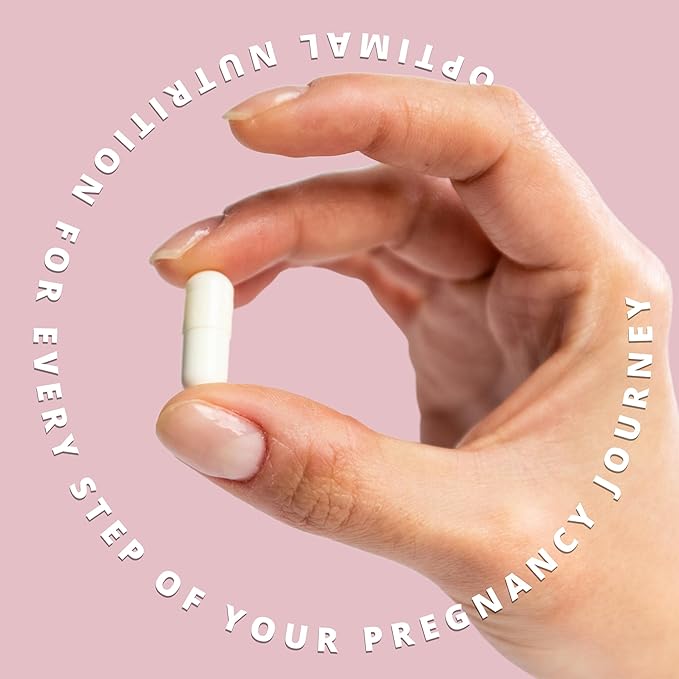 Prenatal Vitamins for Women with Iron, Vitamin D, Calcium & More, Supports Healthy Pregnancy & Baby Development - Maintains Red Blood Cells & Nervous System - Early Pregnancy Must Haves - 30 Caps