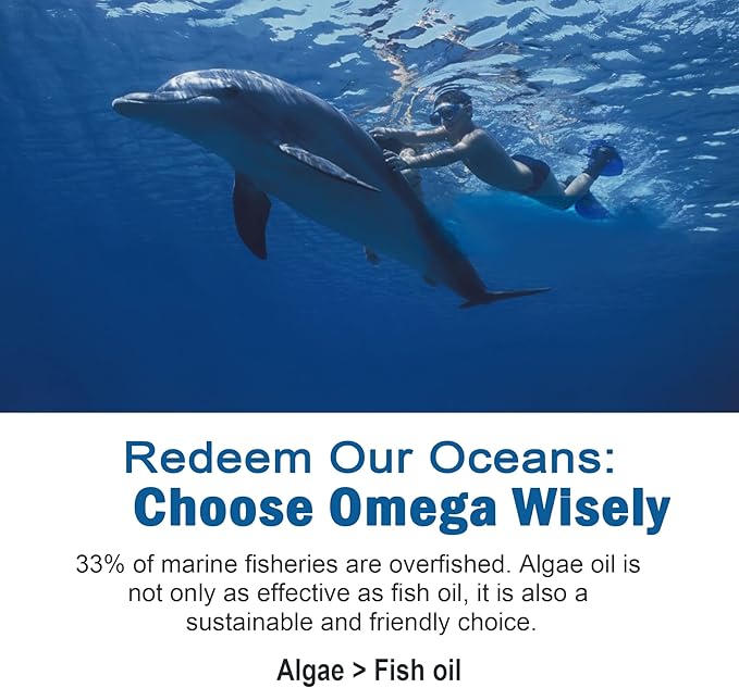 Vegan Omega 3 Gummies 1280mg + Vitamin D3 K2 (MK7), Omega 3 Fish Oil Alternative for Adults, w/Algae EPA 600mg & DHA 400mg, MCT Oil - No Fish Taste - for Brain, Eye, Immune Health, Sugar Free, 1 Pack