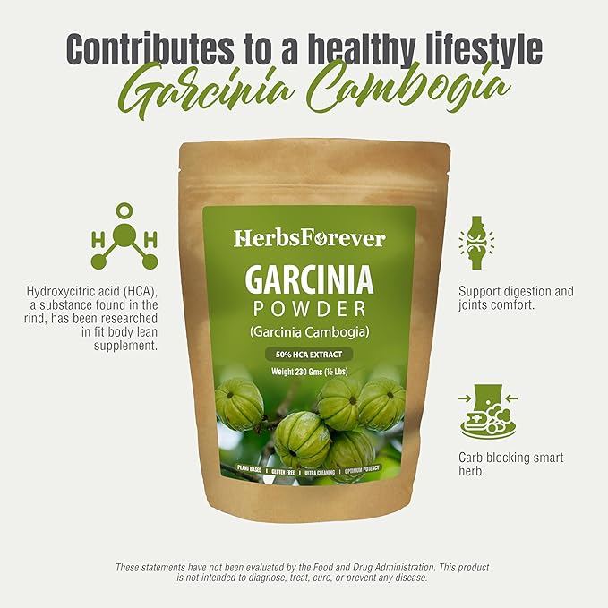Garcinia Cambogia Powder Support Active & Energetic Body 230 GMS