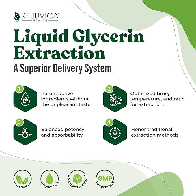Rejuvica Health Active Adrenal + VitaLiver - Support Stress + Liver - Liquid Delivery for Better Absorption - Rhodiola, Milk Thistle, Holy Basil, Artichoke,