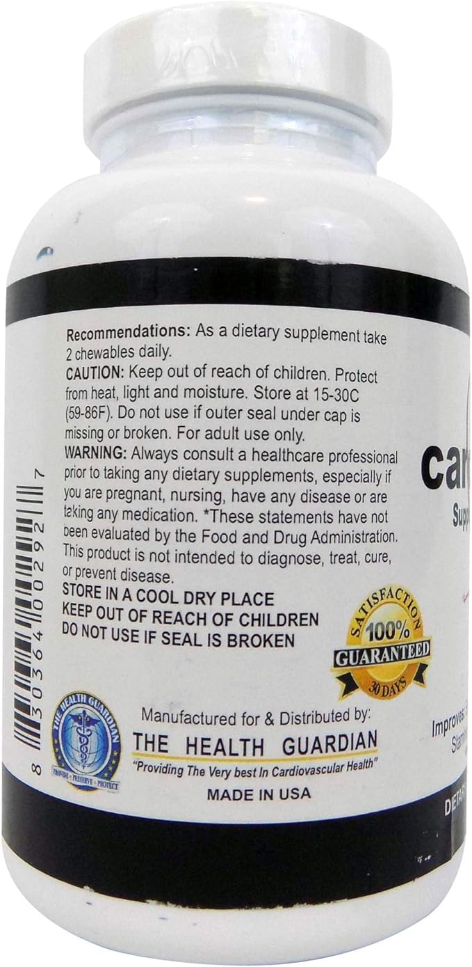 CardioForLife - 60 Chewable Tablets - Berry