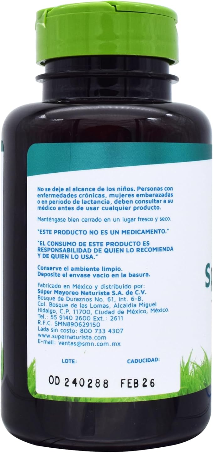Vidanat Spirulina Algae 200 Tablets – 400mg per Tablet – Natural Superfood for Energy, Immune Support & Detox – 200 Tablets (Pack of 1)