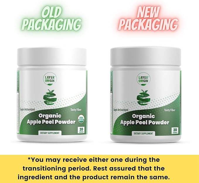 Layer Origin Organic Apple Peel Powder Boost Akkermansia and Bifidobacteria