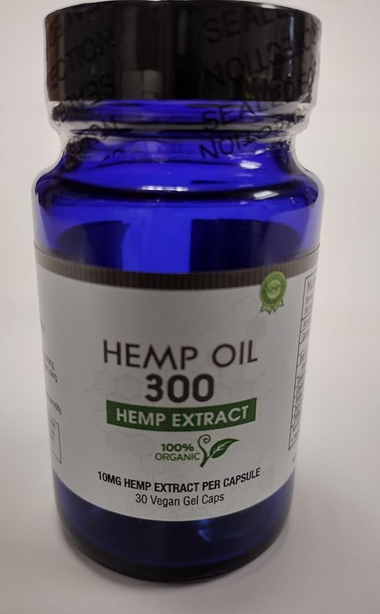 Hemp Oil Capsules 30ct - 100% Organic Hemp Extract Drops - Rich in Omega Fatty Acids 3 6 9 - Ultra-Pure CO2 Extracted - Grown and Made in USA - with MCT Oil