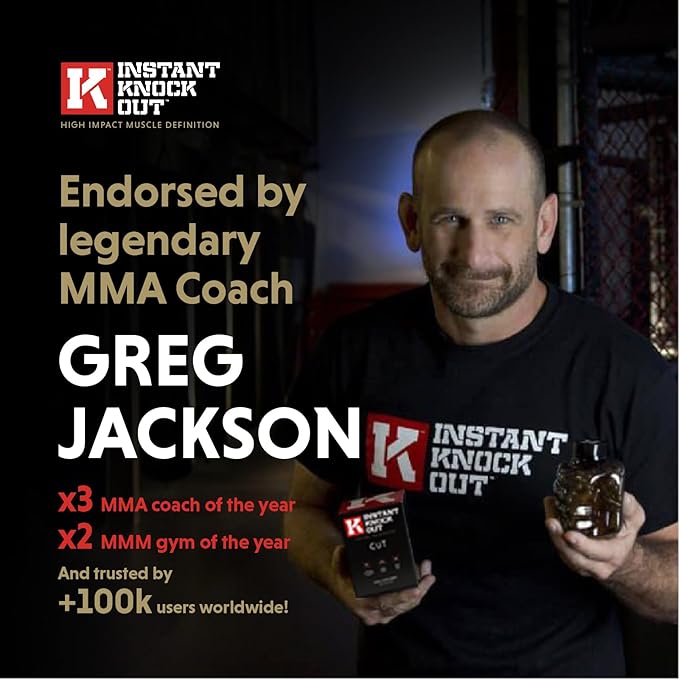 Instant Knockout Fat Burner for Men & Women - All Natural Ingredients with Glucomannan, Green Tea Extract, Cayenne Pepper Seeds and More