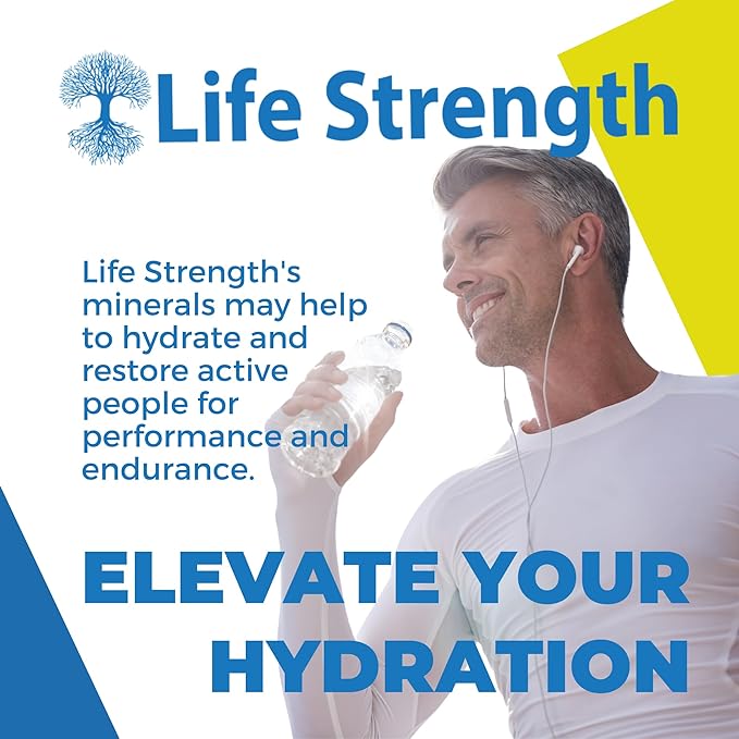 Life Strength Magnesium Potassium Supplements + Zinc 90 Capsules for Vascular Health – High Absorption Vegan, Natural ingredients Supplement for Leg Cramps and Sleep