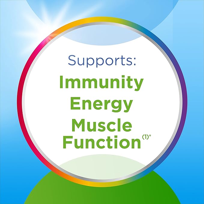 Centrum Men's Organic Multigummies, Men's Multivitamin Gummies, Organic Multivitamin for Men with Essential Nutrients for Immune Support, Energy, and Muscle Function - 90 Count