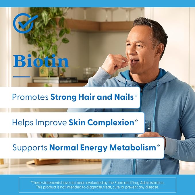Doctor's Best Biotin to Support Hair, Skin, Nails, 120 Count