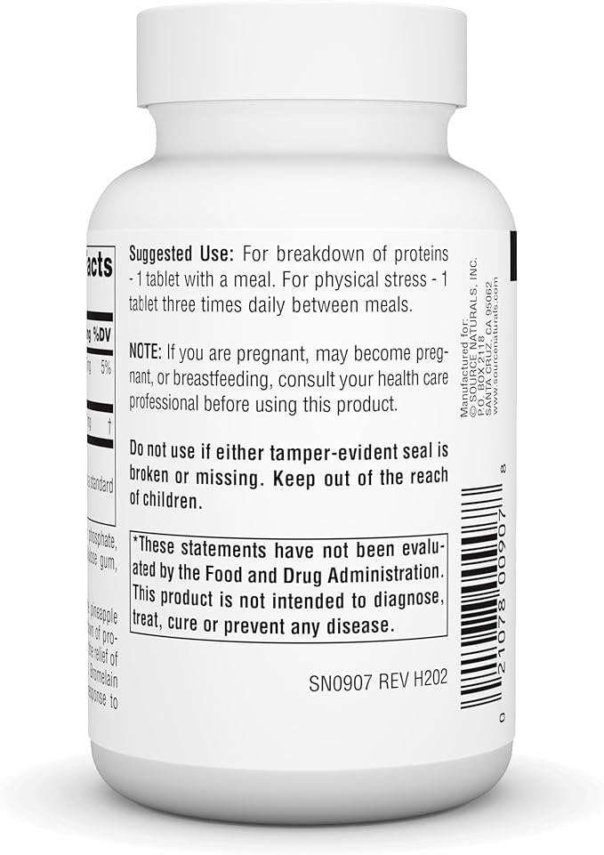 Source Naturals Bromelain, Proteolytic Enzyme Supplement, 500mg - 120 Tablets
