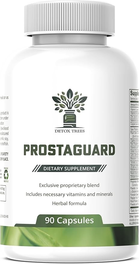ProstaGuard Prostate Supplement - Prostate Supplements for Men with Saw Palmetto Extract, Pygeum Africanum, Beta Sitosterol and Zinc for Prostate Health & Urinary Tract Health