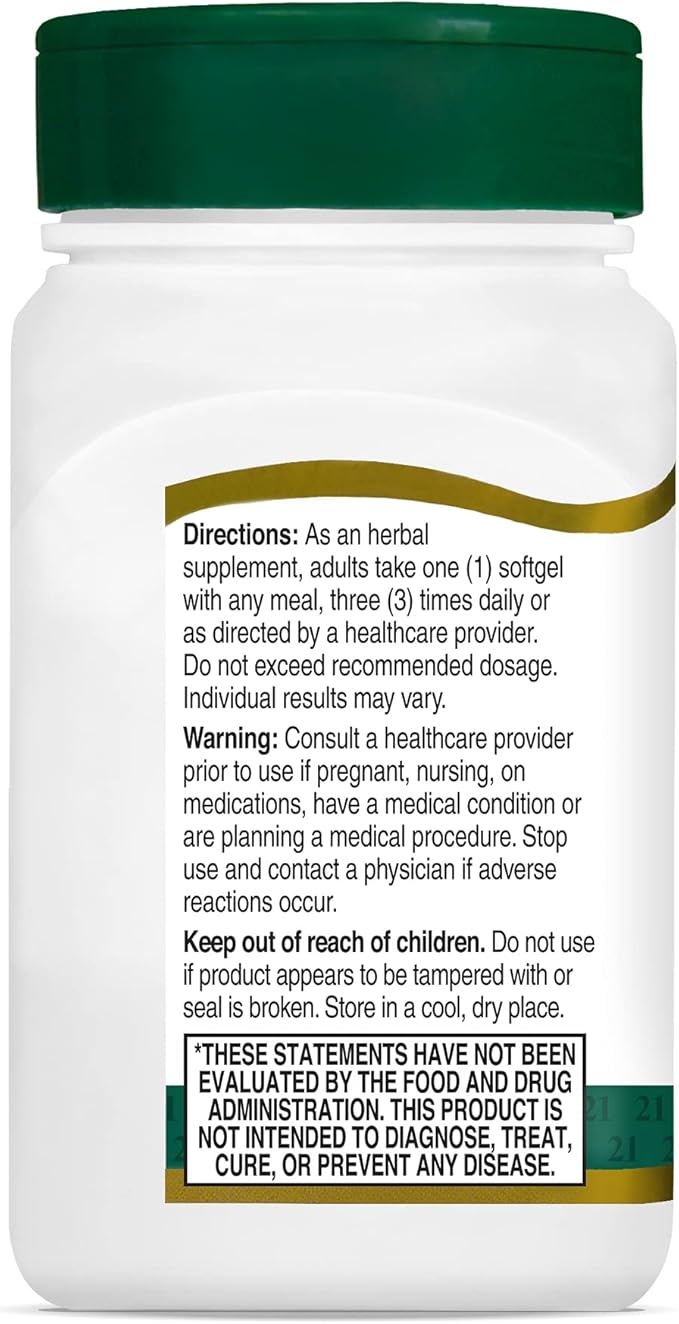 21st Century Evening Primrose Oil Softgels, 60 Count (Pack of 2)