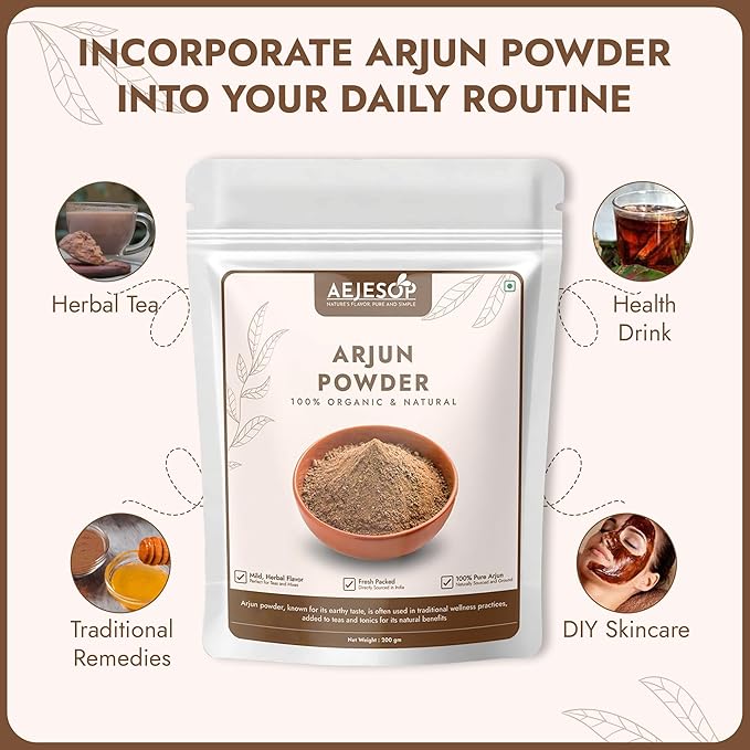 Arjuna Powder, Arjun Bark Powder, 7 oz (200g)