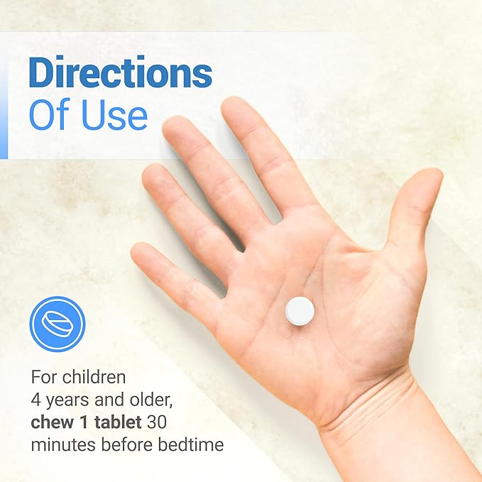Nested Naturals Luna Kids Sleep Supplement (60 Chewable Tablets) & Luna Natural Sleep Aid (60 Vegan Capsules)