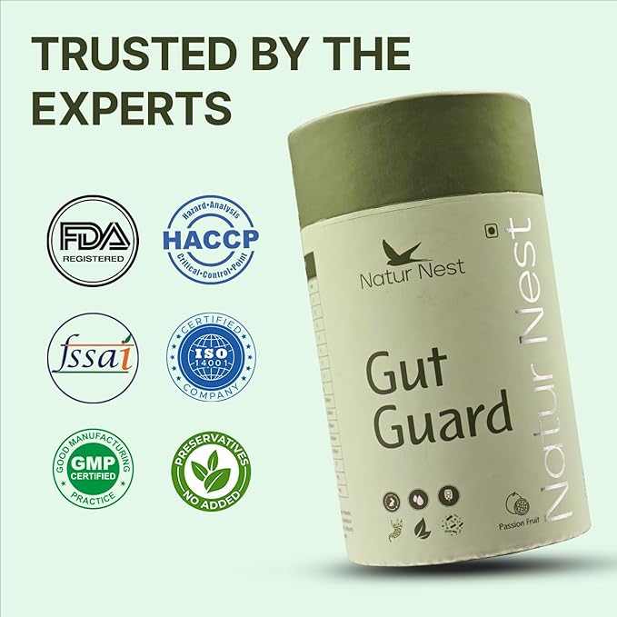Gut Guard Supplement| for Long-Term Gut Health| Vegan | Probiotic | 15 sachets