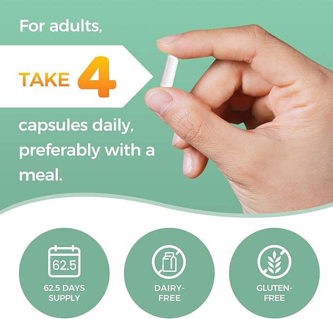 Vitamin World Calcium Magnesium with Vitamin D3, Bone Health, Muscle & Nerve Function Support, with Calcium 1000mg, Magnesium 500mg, Rapid-Release, Gluten & Dairy Free, 250 Capsules