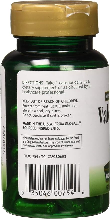 Valerian Root 450mg Extract 60 Caps by Windmill