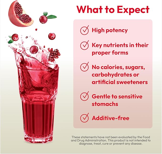 ANDREW LESSMAN Efficient C + Cranberry Benefits 90 Packets - Immune, Energy, Stress and Urinary Tract Support. Reinvention of The Vitamin C Drink. No Calories. No Sugar. No Carbs. Easy to Mix.