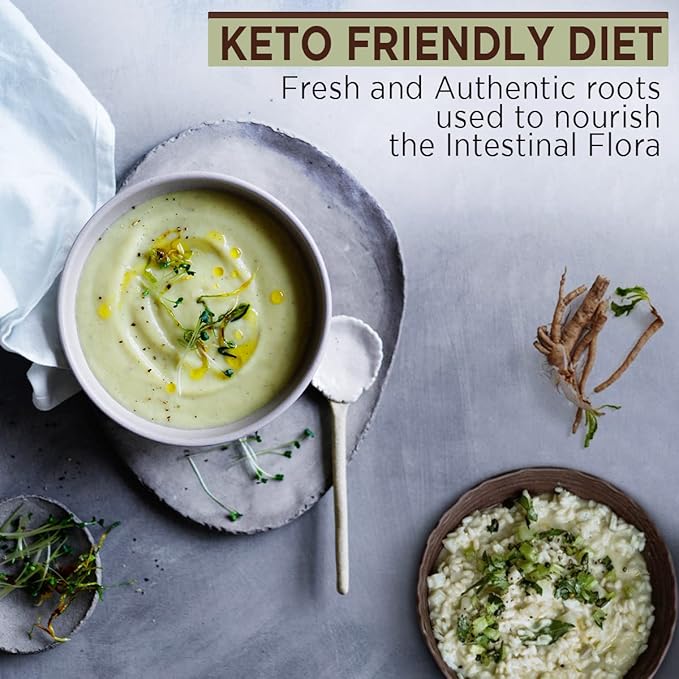 AKI Plant-Based Prebiotic Blend (6oz/170g) - Ideal Source of FOS & Inulin - Nourish Intestinal Flora & Immunity - Ideal for Protein Shakes, Juice, Smoothies - Keto Friendly, Vegan, Gluten & GMO Free