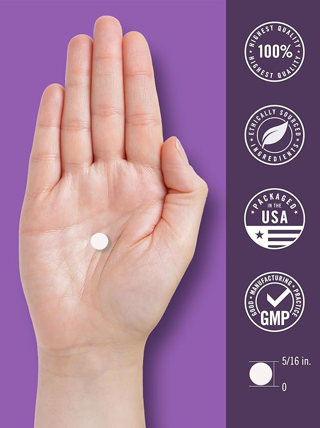 Carlyle Melatonin 3mg | 300 Tablets | Low Dose | Drug Free | Vegetarian, Non-GMO, Gluten Free
