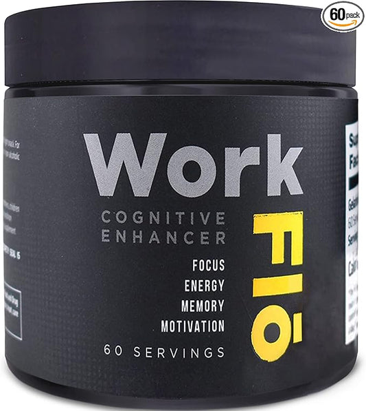 Nootropic Brain Booster Supplement with Noopept, Alpha GPC, l-theanine, l-tyrosine, and PhosphatidylSerine - Improve Focus, Memory, and Mental Clarity for Daily Use. 60 Capsules