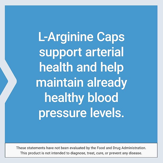 Life Extension L-Arginine Caps, 700 mg, Vitamin C & Amino Acid for Optimal arterial Health, Supports Heart & Immune Health, Healthy Tissue & Bones, Gluten Free, Non-GMO, 200 Capsules