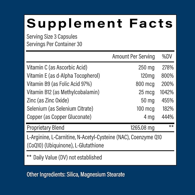 Fertility Supplement For Men - Doctor Formulated - Made in the USA - Men's Prenatal Vitamins - Male Fertility Supplements - Booster - Count & Motility Activator - 90 Vegan Capsules (1 Month Supply)