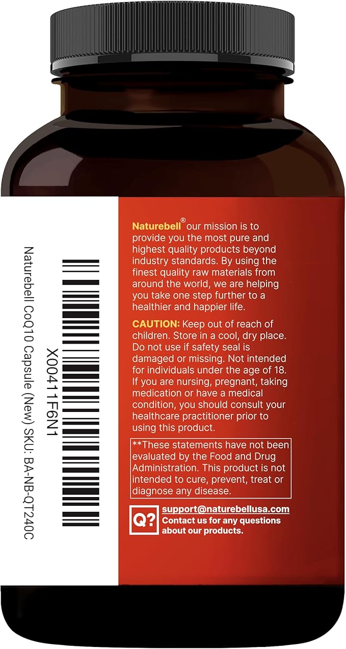 CoQ10 (Ubiquinone) 300mg with Omega 3, 240 Capsules - 120 Day Supply | Stable High Absorption Form – Antioxidant Support for Heart & Energy Health – Extra Strength Coenzyme Q10 Supplement