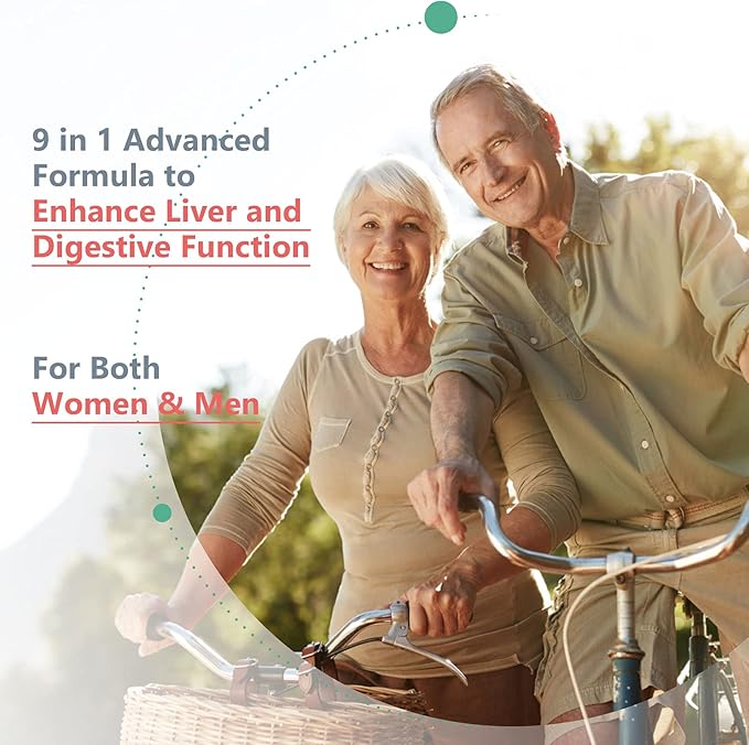 TUDCA Liver Supplements 1000 mg-Bile Salts for Liver Cleanse Detox-Milk Thistle Herbal Blend with Fulvic and Humic Acid for Liver,Digestive Health,120 Vegan Capsules