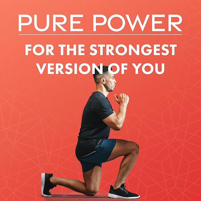 Dr. Mercola Pure Power Essential Amino Acids with BCAA, Orange Flavor, 12.3 oz (350 g), 30 Servings, 8 g of EAA, 6 g of BCAA, 0 g of Sugar, Non-GMO, NSF Certified for Sport