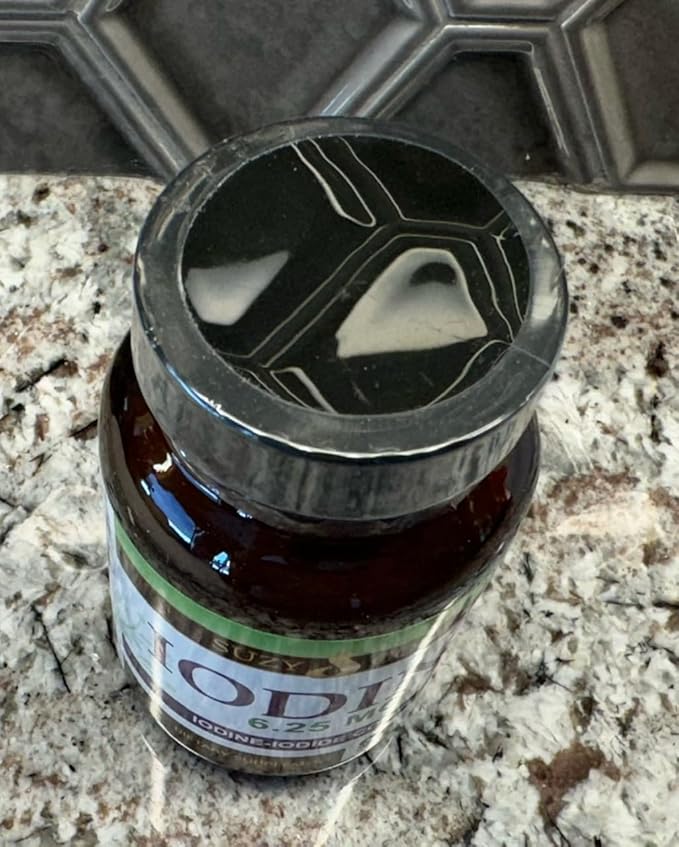 Suzy Cohen Iodine Complex Supplement - 6.25mg Iodine & Iodide Blend - 90 Vegetarian Capsules for Dietary Support