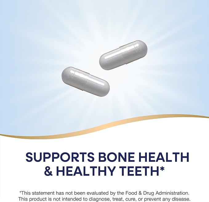 Nature's Way Calcium Citrate, Carbonate and Malate, Supports Bone Health*, 100 Capsules (Packaging May Vary)
