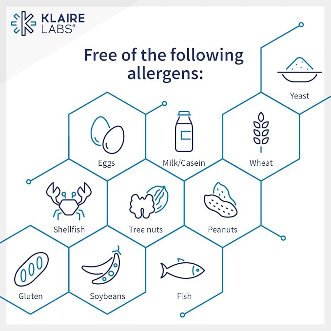 Klaire Labs MSM 750 - Clinically Tested to Support Joint Comfort & Structure, Methylsulfonylmethane as OptiMSM (100 Capsules)