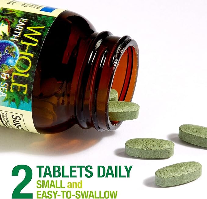 Whole Earth & Sea from Natural Factors, Women's Prenatal Multivitamin and Mineral, Whole Food Supplement, Vegan, 60 tablets, 60 Tablets
