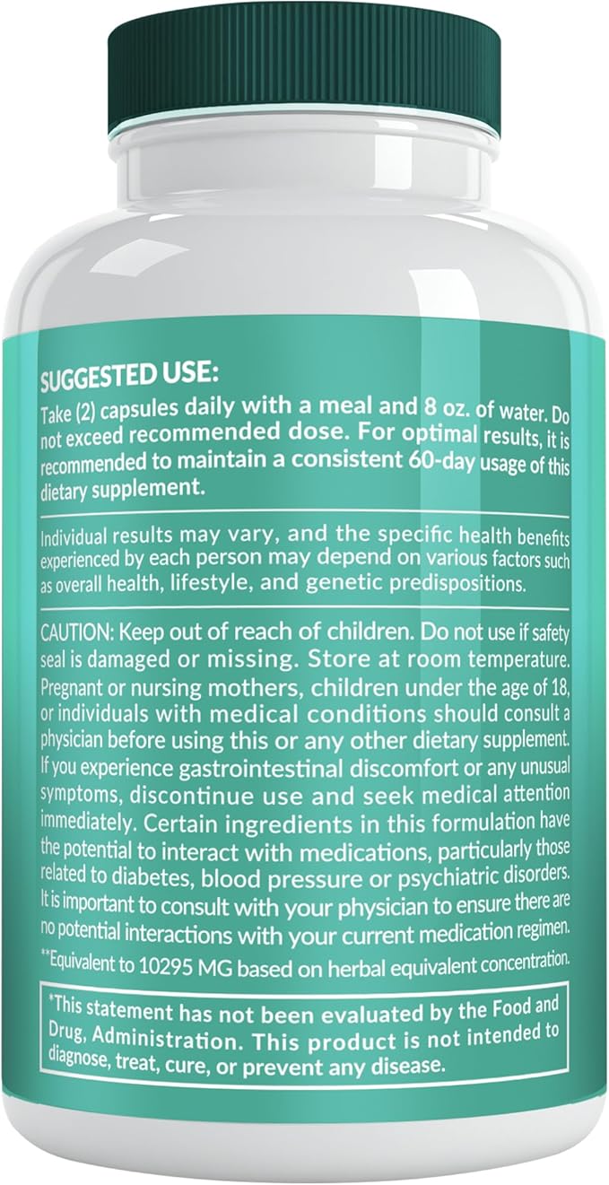 5-in-1 Cortisol Supplement with Ashwagandha for Mood, Stress, Relaxation, Adrenal and Cortisol Support - Herbal Supplements with Shilajit Extract, Magnesium Glycinate, Probiotics (120 ct, Pack of 1)