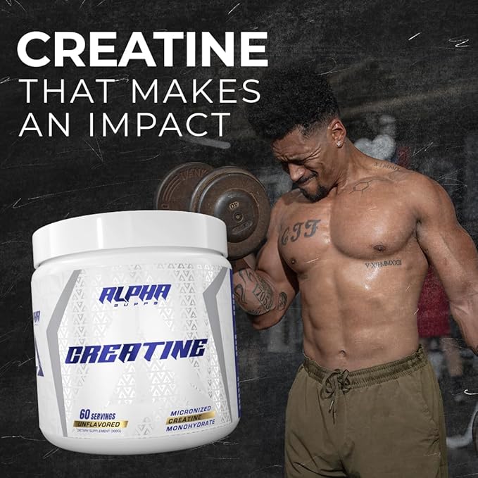 Micronized Creatine Monohydrate Powder - 5g (5 Grams) Per Serving, Unflavored - Helps Support Optimum Muscle Gain, Suitable for Men & Women, 300 gm - 60 Servings