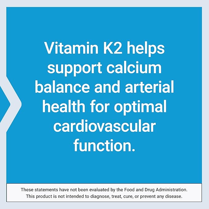 Life Extension Low Dose Vitamin K2 – Supports Arterial Health – Non-GMO, Gluten-Free – 90 Softgels