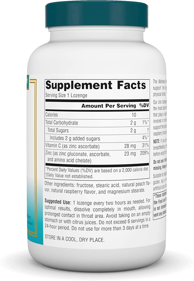 Source Naturals Wellness Zinc Lozenges - 60 Lozenges