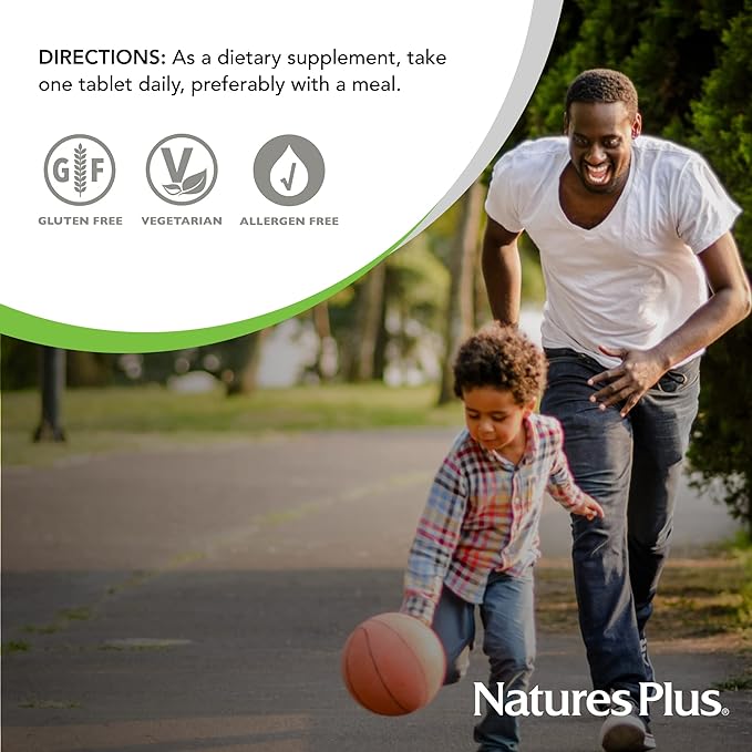 Natures Plus Mega B150 Complex, Sustained Release - 60 Vegetarian Tablets - Maximum Potency B Complex Vitamin Supplement - Gluten-Free - 60 Servings