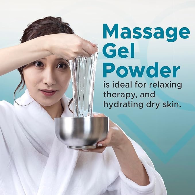 Tanaka Edition Nuru Massage Gel Powder 500g | Aloe Vera, Seaweed, Liquorice, & Green Tea | Made in Japan | Paraben & Glycerine Free | Makes 13.2 gal/ 50 Litre