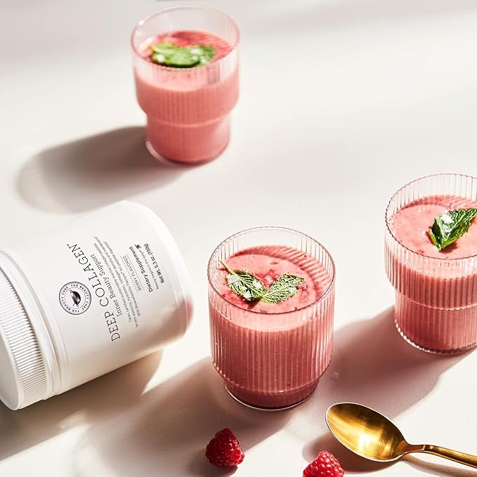 The Beauty Chef Deep Marine Collagen™ Inner Beauty Support – Berry-Flavoured Collagen Powder for Skin Hydration and Elasticity, Sourced from Wild-Caught, Deep-Sea North Atlantic Cod, 5.3 oz / 150g