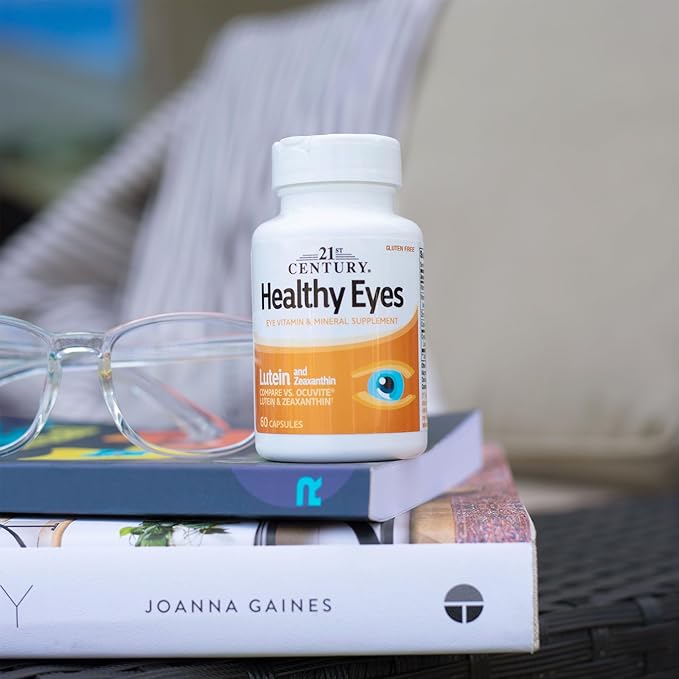 21st Century Healthy Eyes Lutein and Zeaxanthin Capsules, 60 Count (27454)