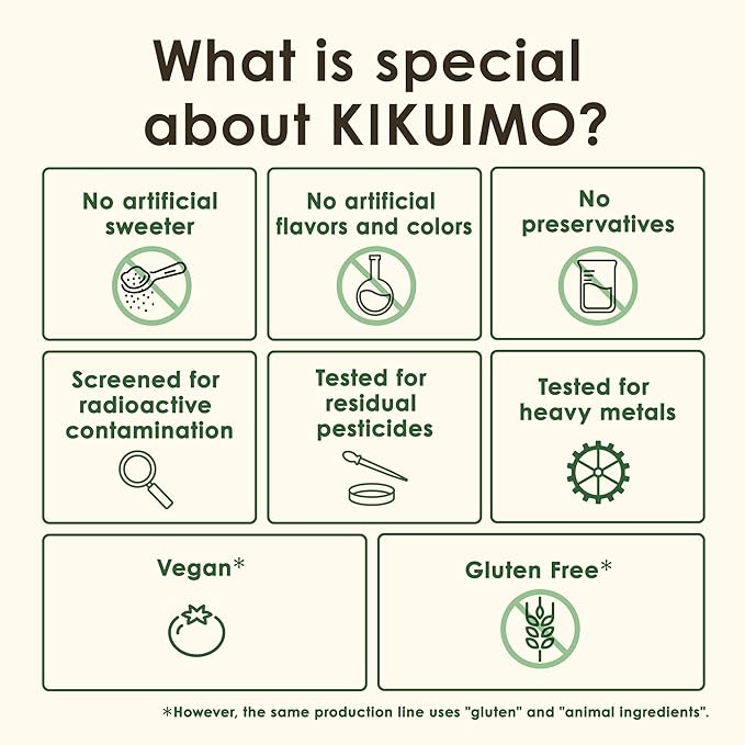 NAFFY KIKUIMO Jerusalem Artichoke Supplement -Inulin, Dietary Fiber, Organic, Made in Japan, 210 Tablets