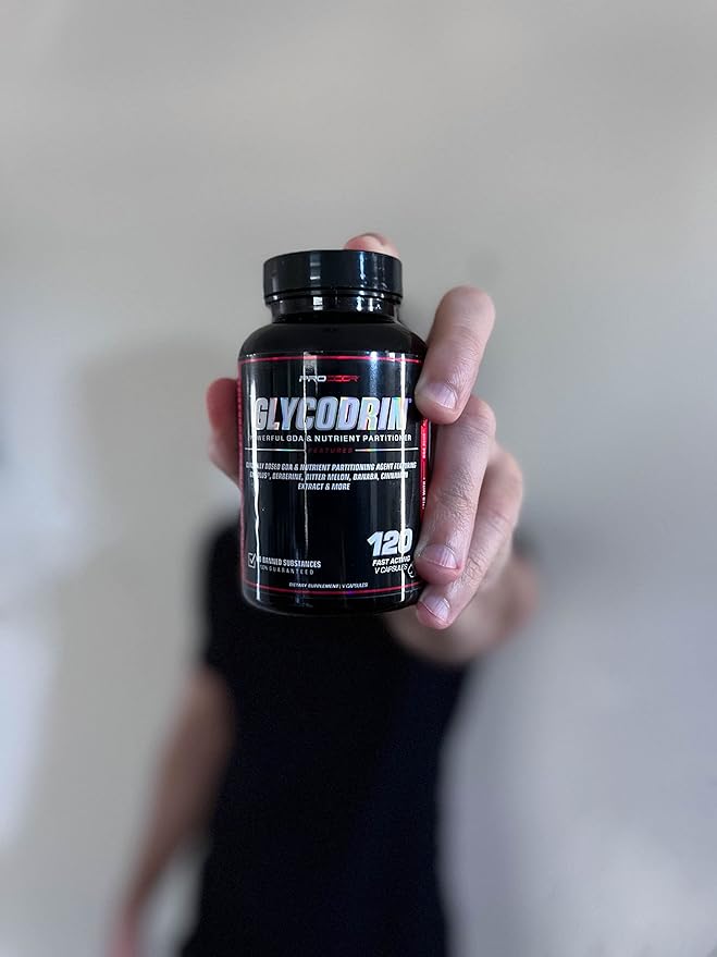 GLYCODRIN | Powerful GDA with Berberine HCL, Cinnamon, Banaba, Patented GS4 Plus & More; 120 V Caps (60 Servings)
