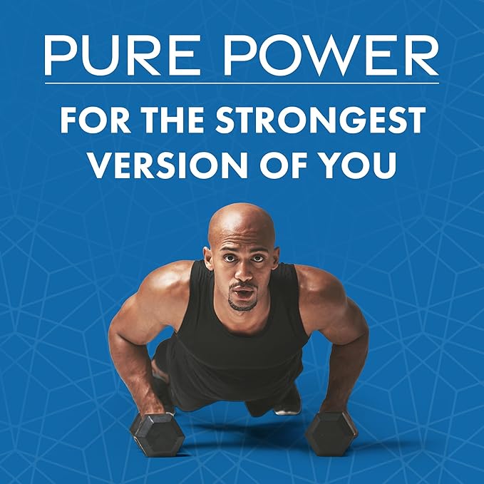 Pure Power L-Glutamine, Unflavored, 17.6 oz (500 g), 100 Servings (1 Jar), 5 g Per Serving, Non-GMO, NSF Certified for Sport, Dr. Mercola