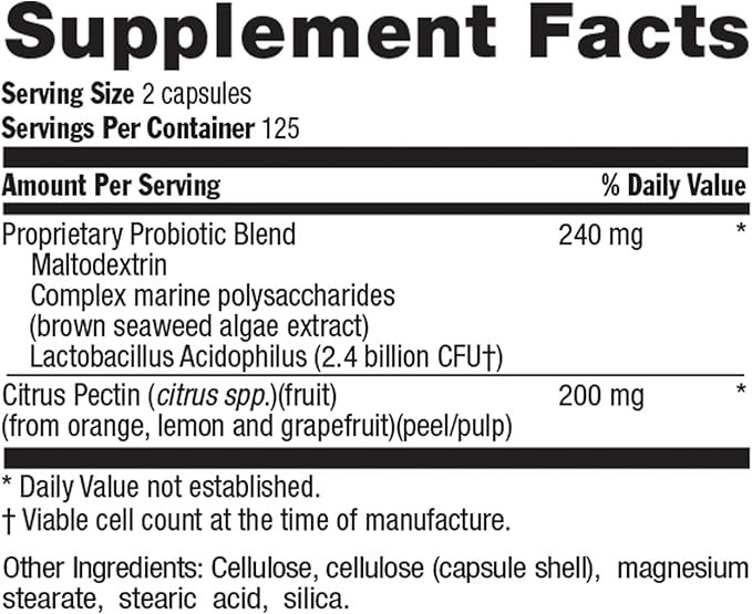 Country Life Acidophilus Probiotic Supplement for Women & Men - Free from Common Allergens - 2.4 Billion CFUs to Support Digestive Health - Dairy-Free, Non-GMO, 250 Vegan Capsules