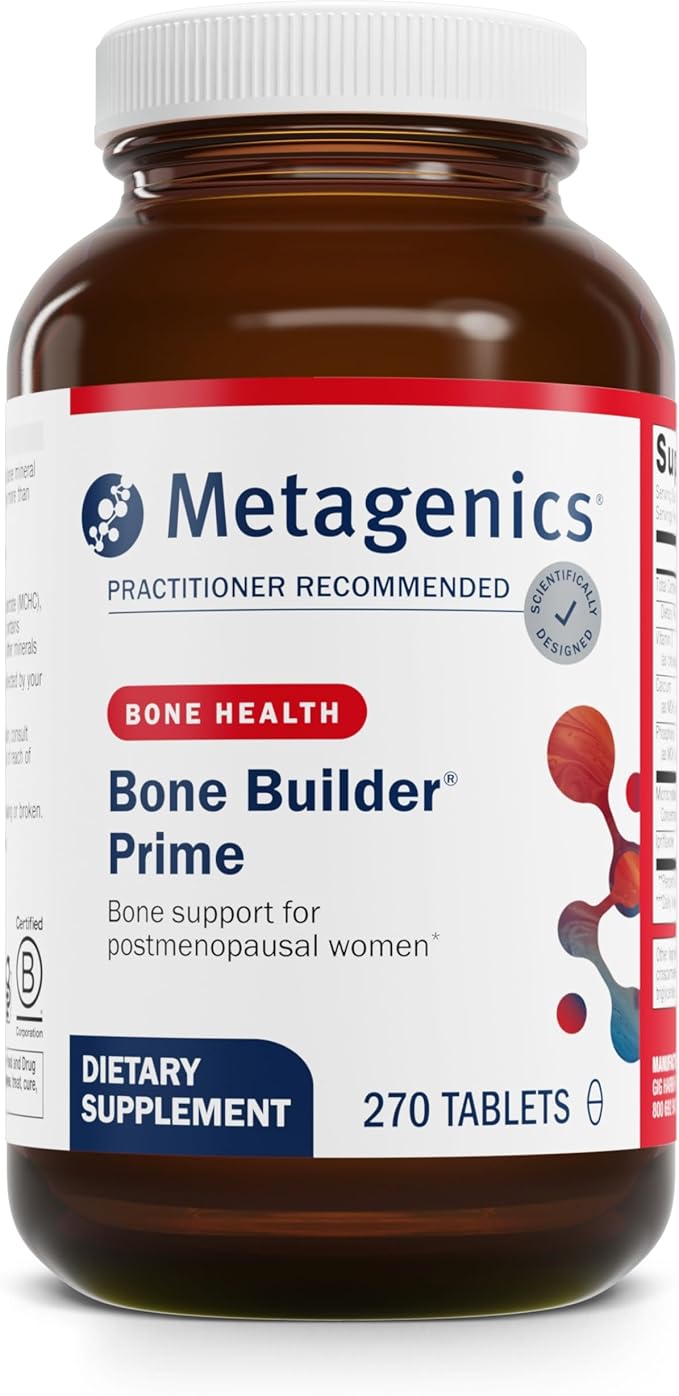 Metagenics Bone Builder Prime Enhanced Bone Support* | 90 servings, 270 Count (Pack of 1)