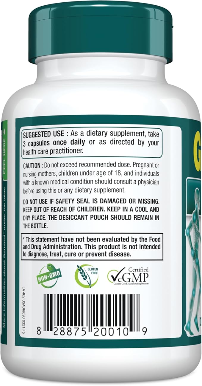 Genacol Collagen Supplement with Ultra-Hydrolyzed Collagen Peptides, Maintains Joint Health, for Joints & Knees, 90 Capsules (30-Day Supply)