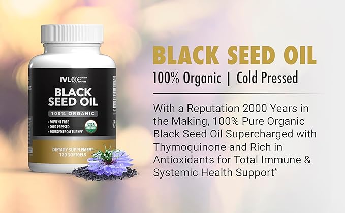 IVL Black Seed Oil Organic