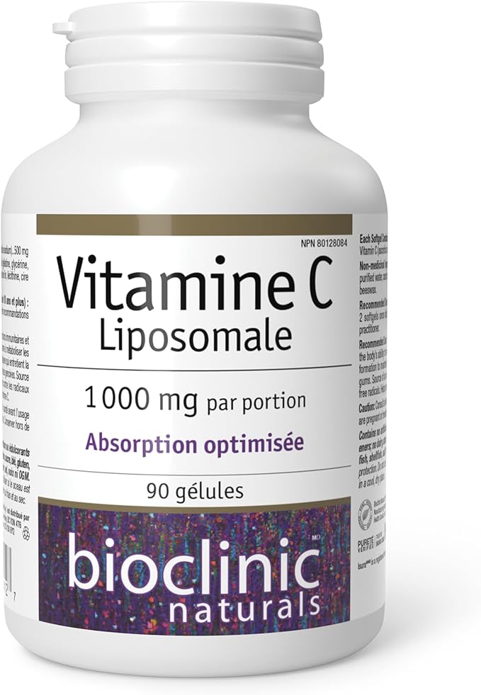 Bioclinic Naturals - Liposomal Vitamin C 90 Softgels