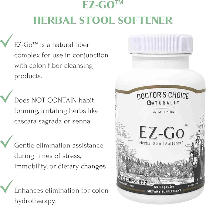 Doctors Choice, Naturally Ez-go Capsules, 60-count Bottle
